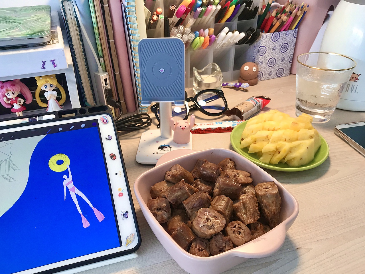 画画是信仰 烤箱是烟火气