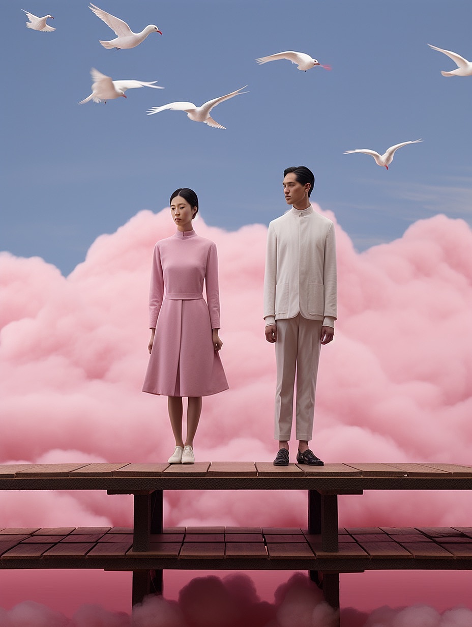 AI摄影：七夕情人节