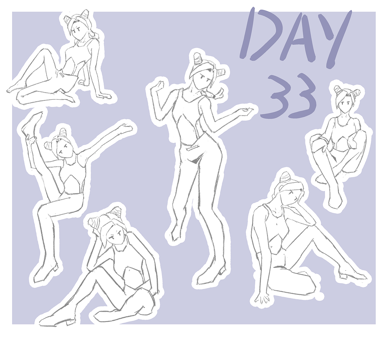 #速寫60天挑戰(zhàn)賽# day33@速寫班長 ???（圖ZMjk1NTQ1OTg4） - 創(chuàng)作習(xí)作 - 站酷設(shè)計(jì)師禿禿騰原創(chuàng)素材 - 站酷ZCOOL