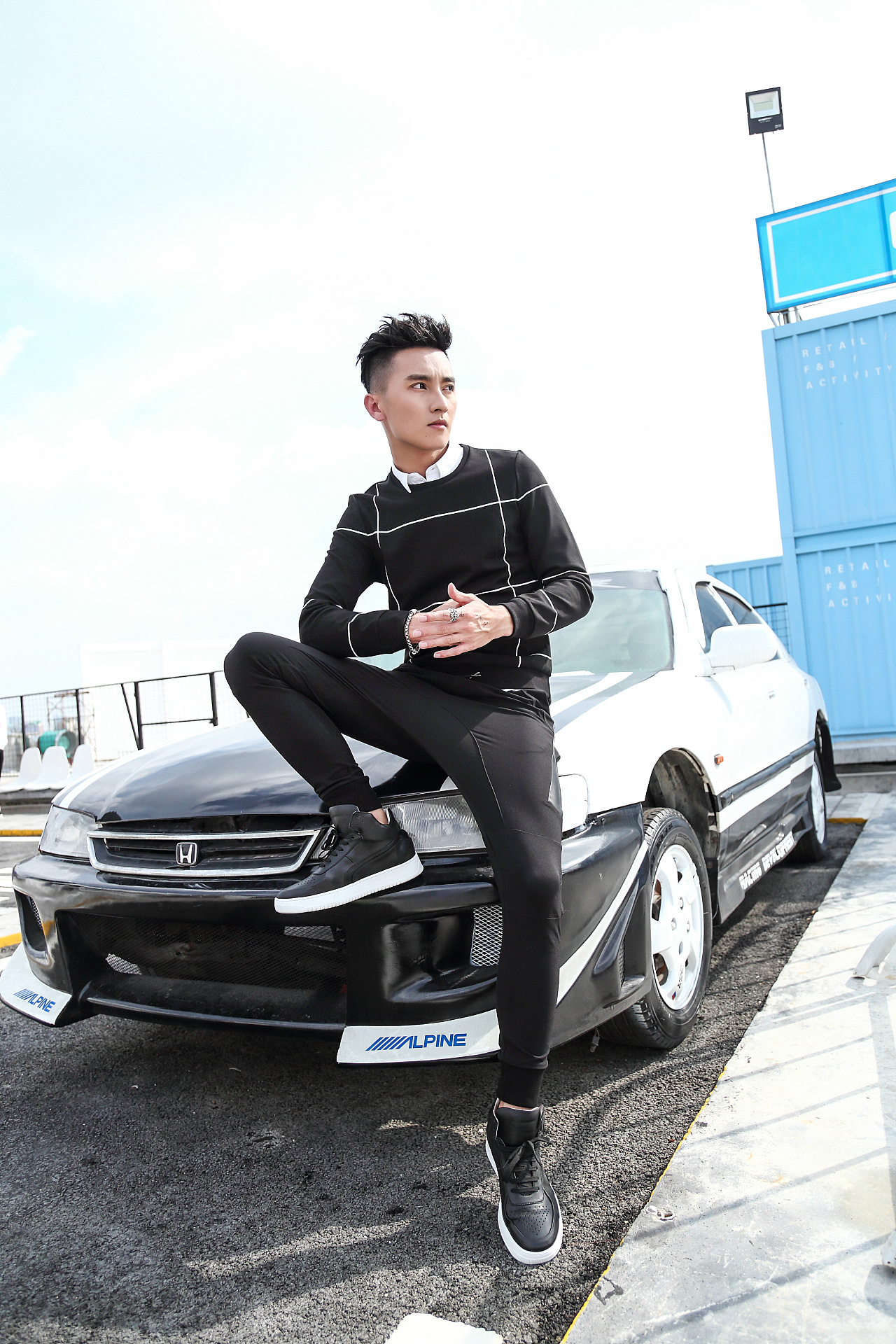 型男帅哥拍摄男装靓仔装拍摄