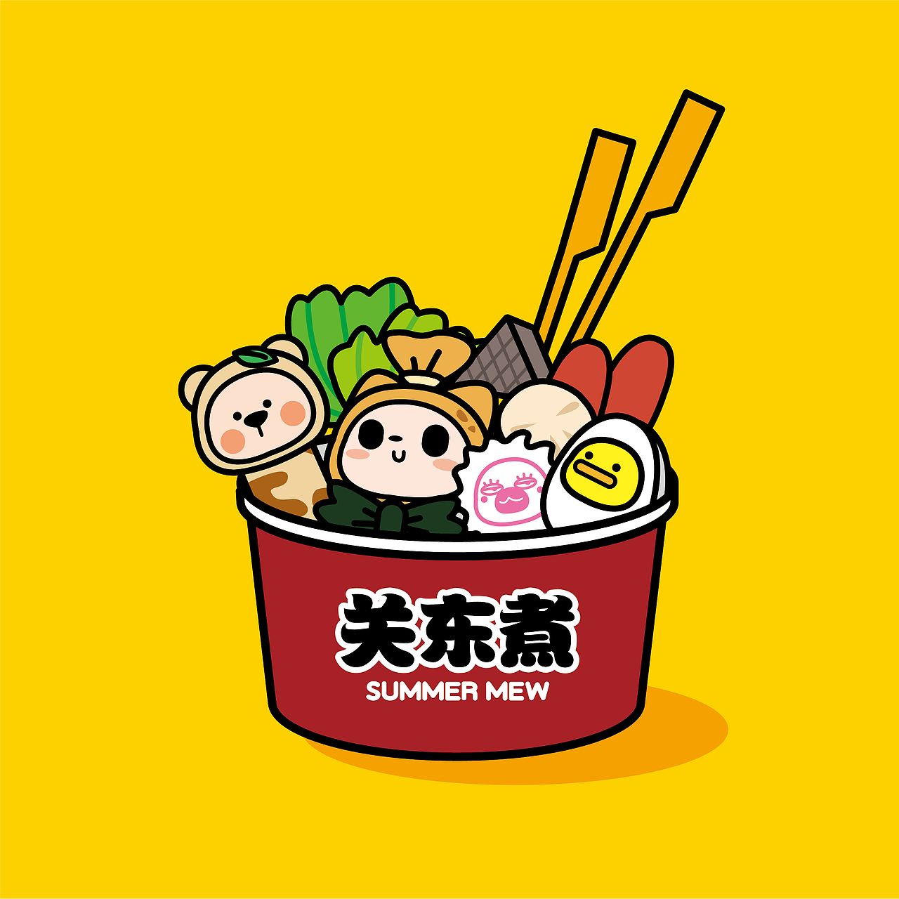 系列插画壁纸