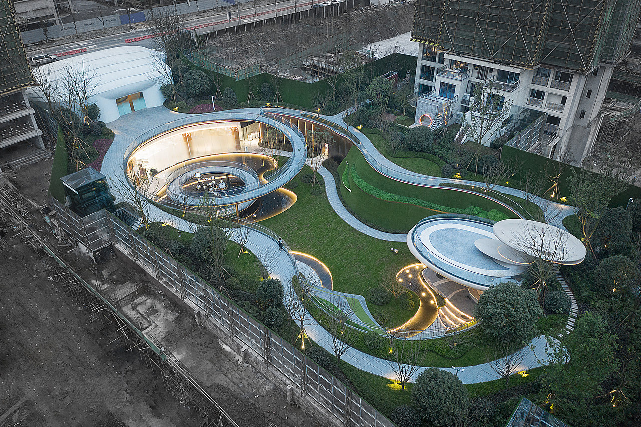 重庆领地观云府景观示范区