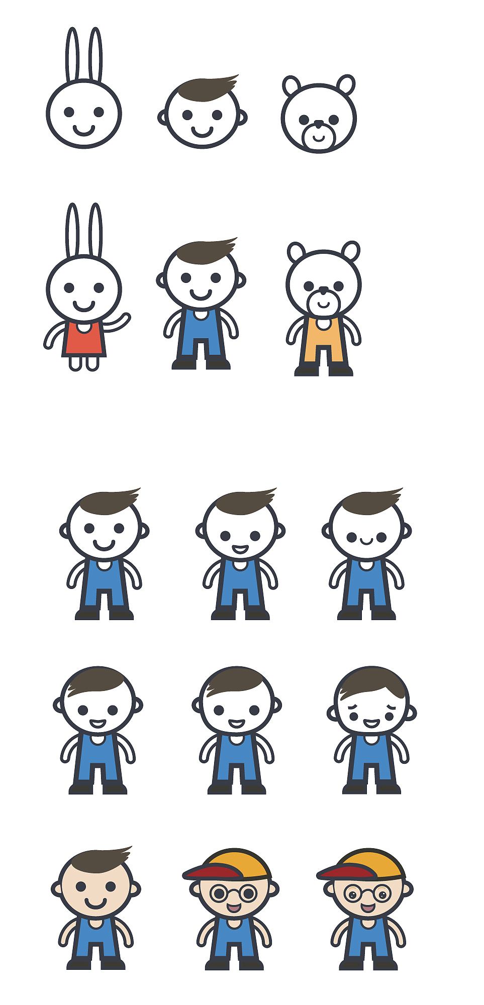 人物练习|平面|ip形象|hcocoy_临摹作品-站酷zcool