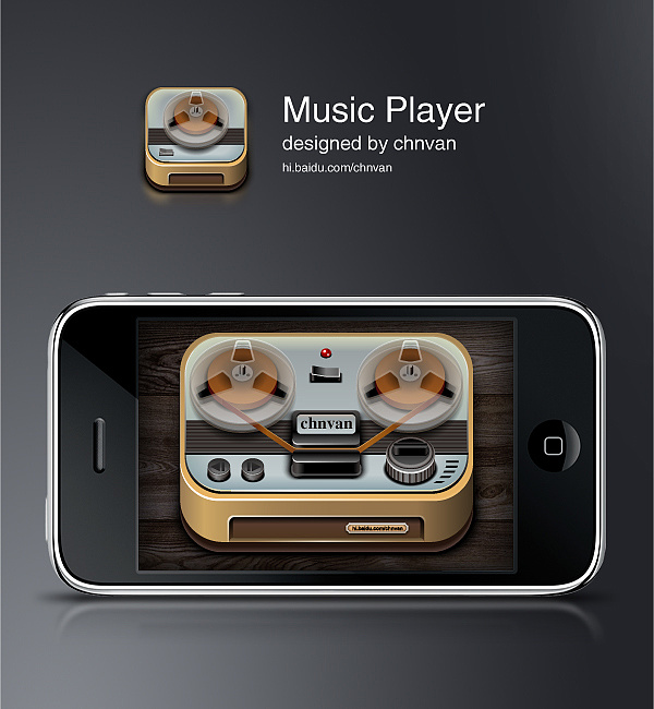iphone音乐播放器设计