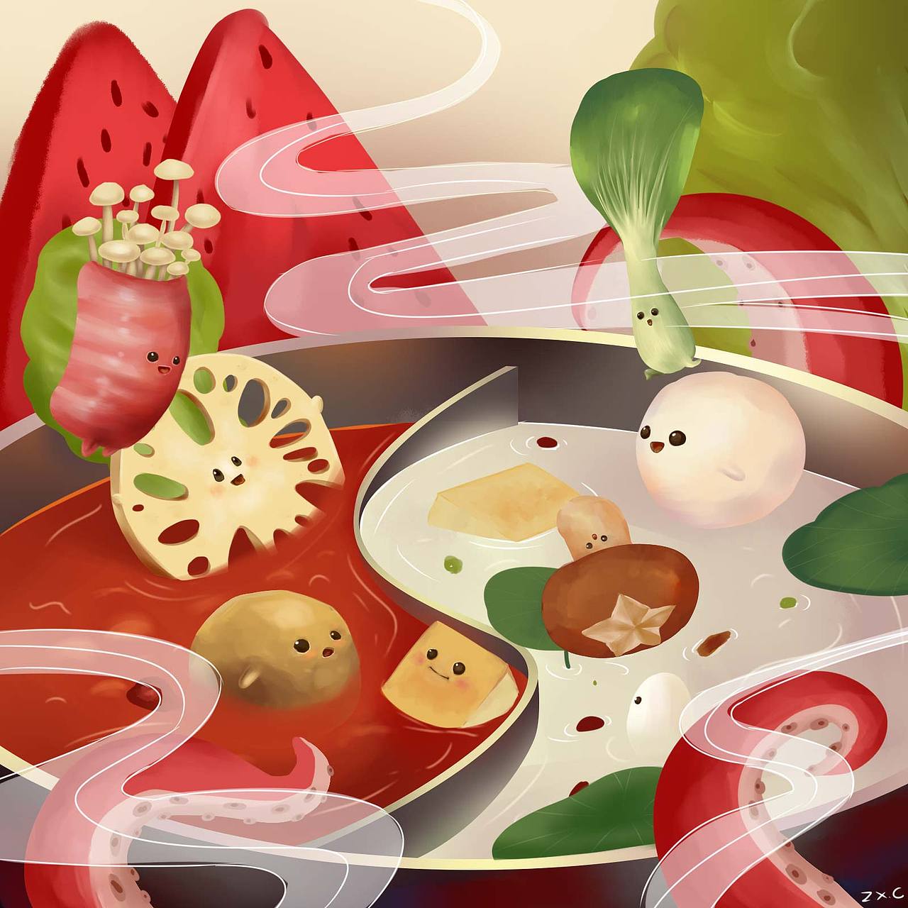 21天插画打卡总结