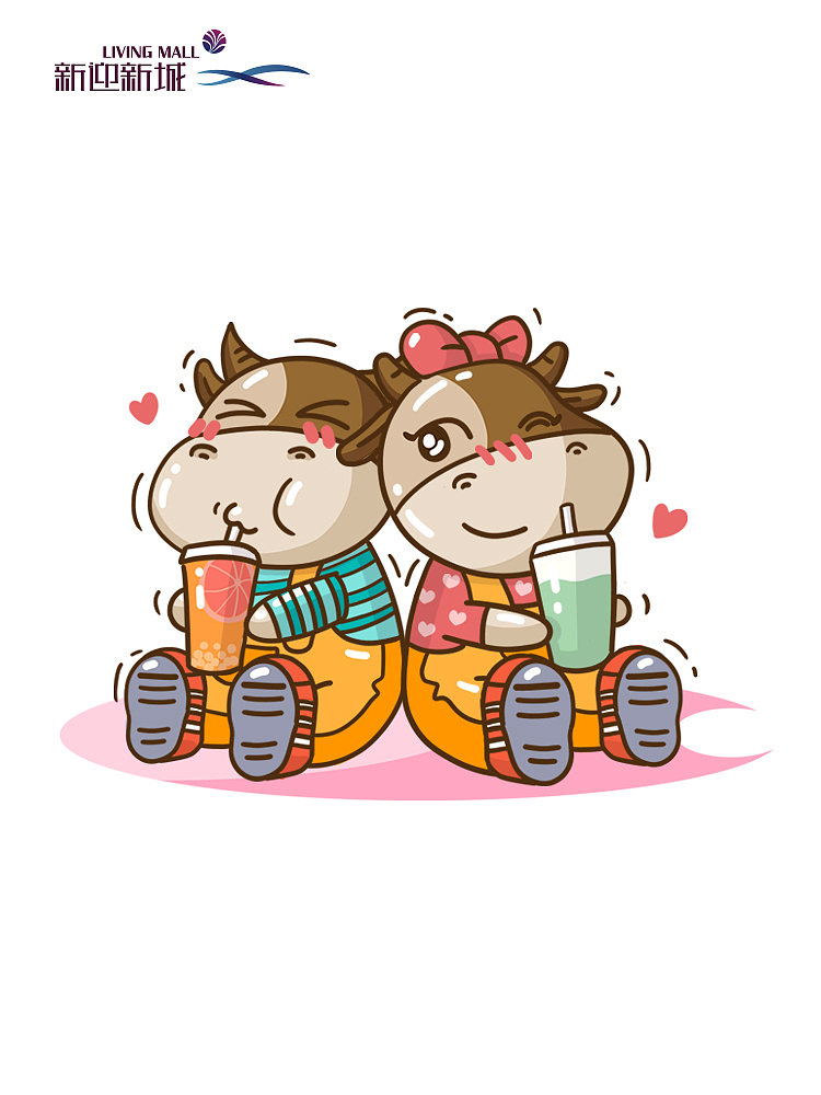 牛牛IP各节日形象（图ZMjA5ODk5ODY4） - 商业插画 - 站酷设计师柒伍75原创素材 - 站酷ZCOOL