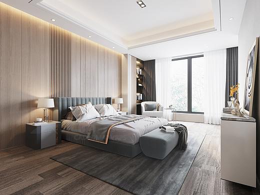 现代卧室