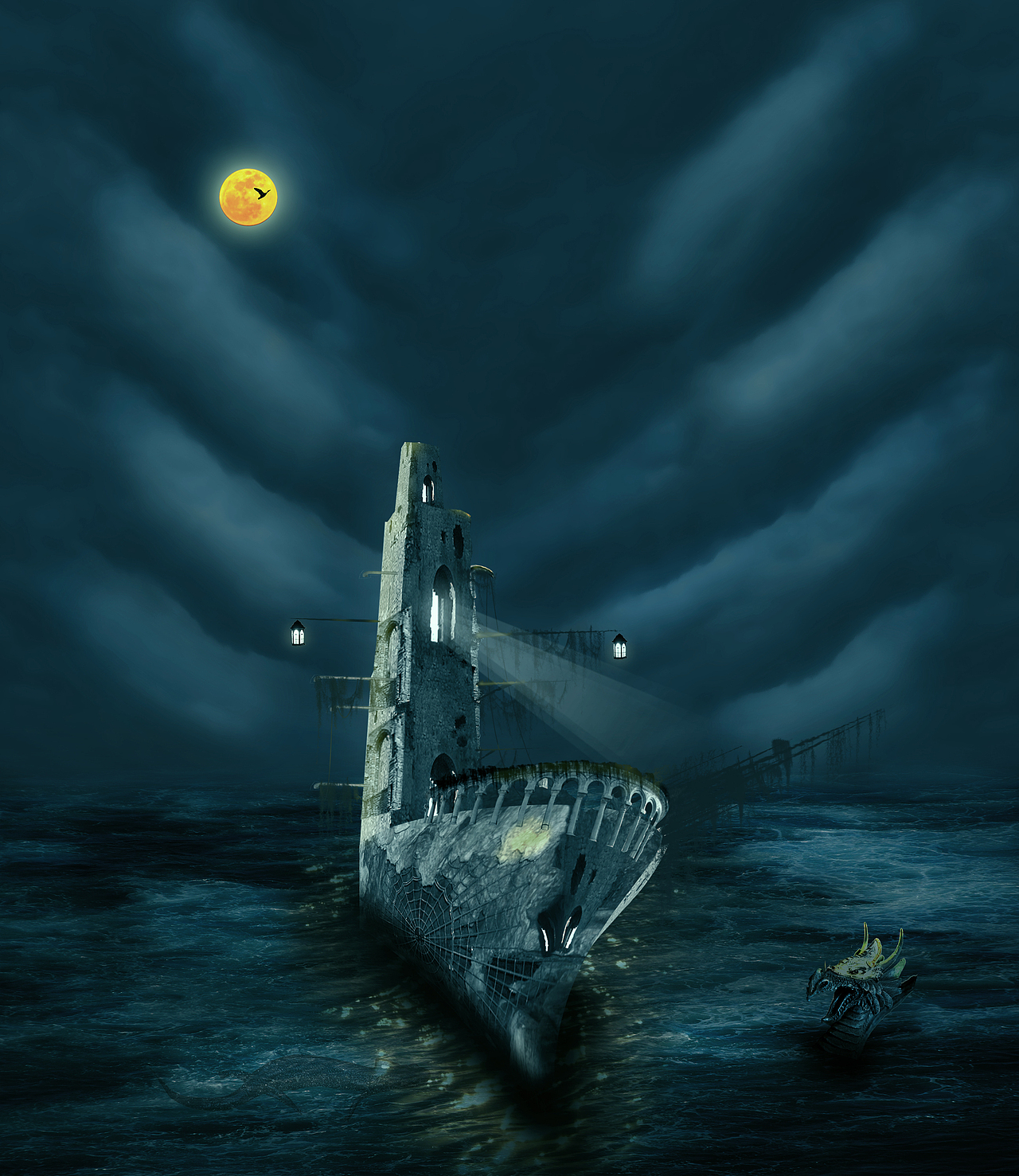 ps特效合成（图ZMTA1MjQwNjIw） - 海报 - 站酷设计师月月设计原创素材 - 站酷ZCOOL
