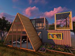 集装箱创意建筑