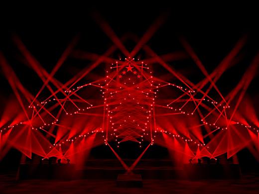 C4D三合一電腦燈xBeamlamps舞臺(tái)燈光秀演示（個(gè)人主頁(yè)-ZNDMzMjI5OTY=） - 動(dòng)畫/影視 - 站酷設(shè)計(jì)師星光舞美設(shè)計(jì)原創(chuàng)素材 - 站酷ZCOOL