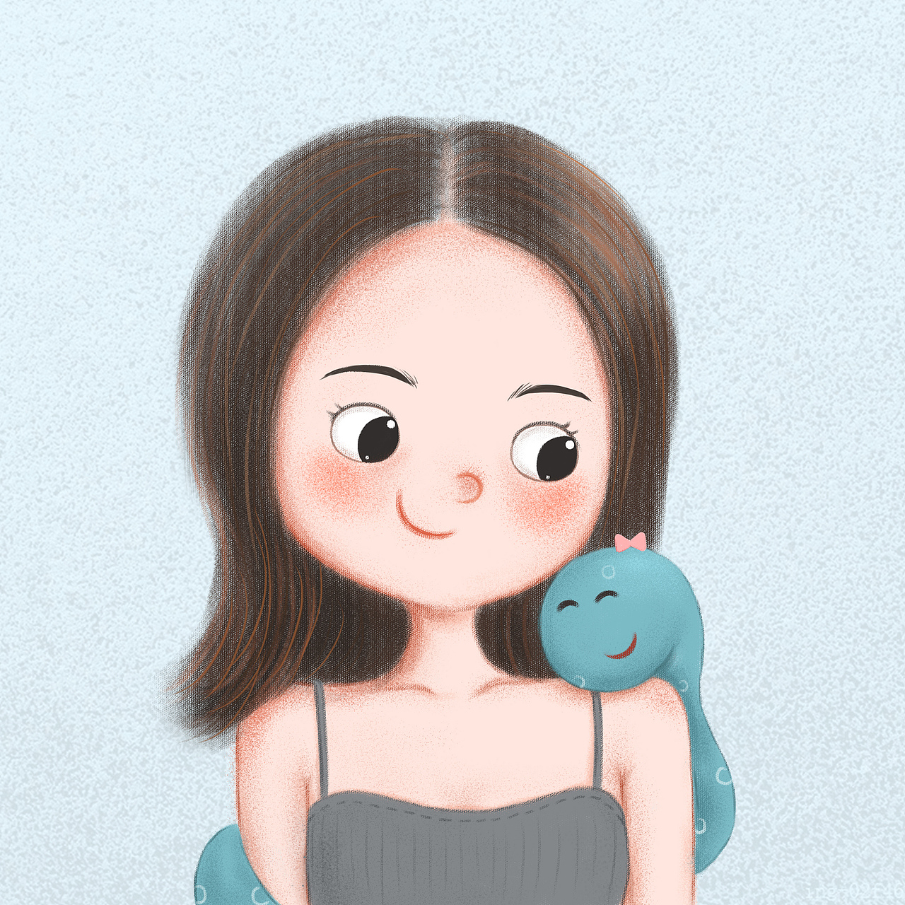 卡通肖像（圖ZMTQ2NDI0MDcy） - 創(chuàng)作習作 - 站酷設(shè)計師月半鯨魚原創(chuàng)素材 - 站酷ZCOOL