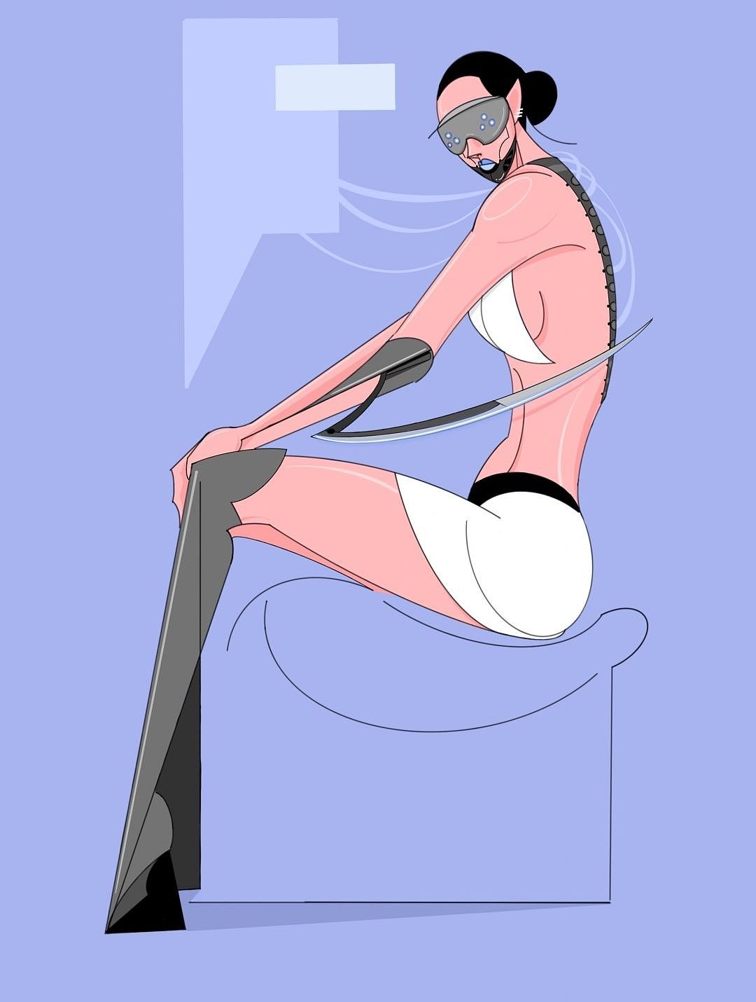 赛博朋克2077🎮（图ZMzIxOTc2NzUy） - 艺术插画 - 站酷设计师QKBoy3原创素材 - 站酷ZCOOL