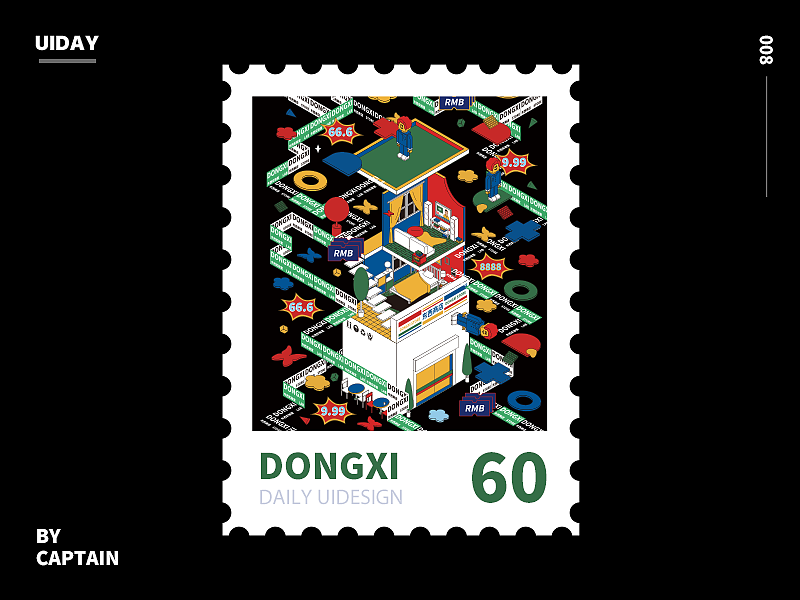 UI邮票练习（图ZMTM5ODA5NjM2） - 其他UI - 站酷设计师我是大队长原创素材 - 站酷ZCOOL