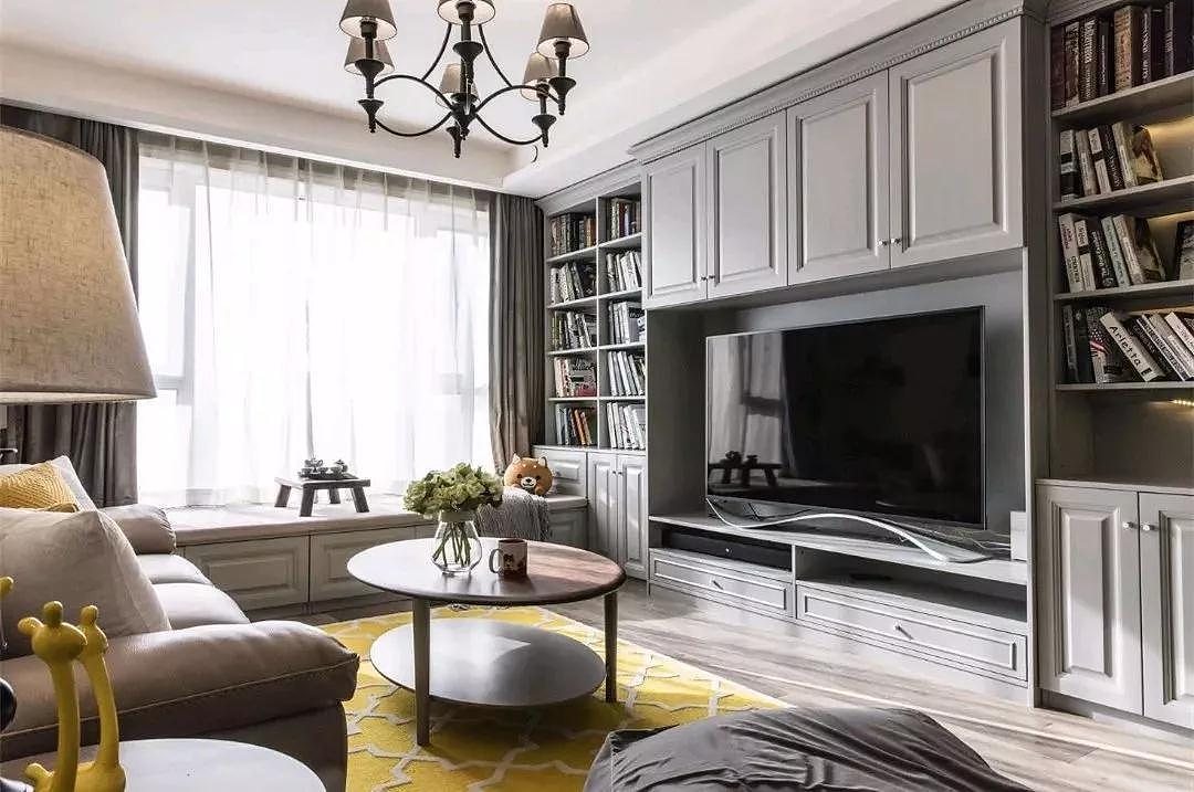 110㎡簡(jiǎn)約美式家裝案例（圖ZMTQxNTIzNTQ4） - 家裝設(shè)計(jì) - 站酷設(shè)計(jì)師家裝GCC原創(chuàng)素材 - 站酷ZCOOL