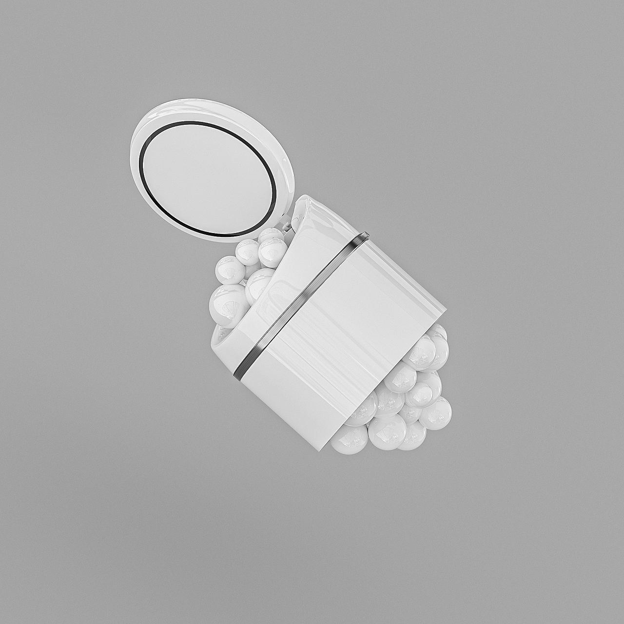 奥克斯洗鞋机（产品渲染+主图+页面）