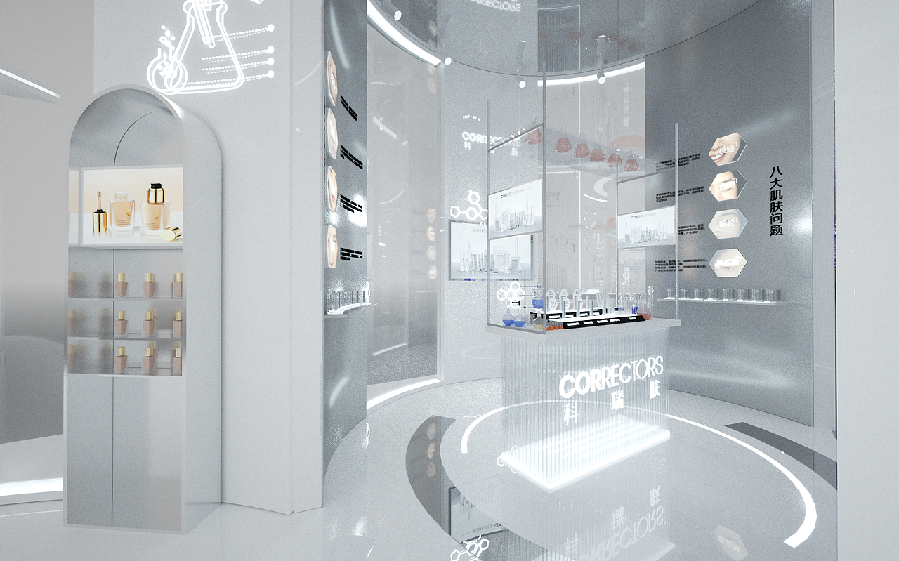 珀莱雅美博会（图ZMjc4MDgyOTM2） - 展陈设计 - 站酷设计师小绿圆子的梦想原创素材 - 站酷ZCOOL