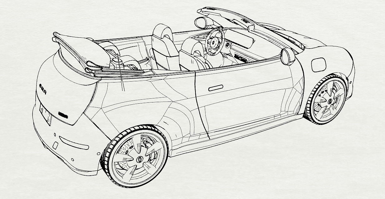 懂女人的女士一手车！欧拉好猫敞篷车新车预览！（图ZMjgxMjE0NTQw） - 交通工具 - 站酷设计师sugarchow原创素材 - 站酷ZCOOL