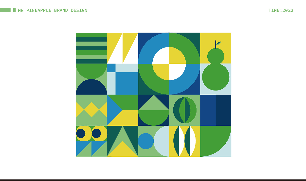 菠萝先生品牌提案设计 /水果品牌 /卡通形象