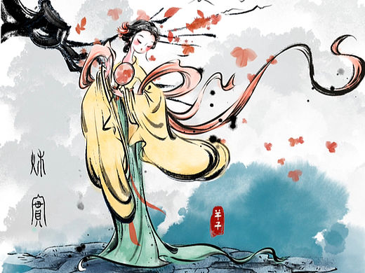 插画|秋实(个人主页-ZNjE3NDMxMzI=) - 艺术插画 - 站酷设计师羊子啊羊子原创素材 - 站酷ZCOOL