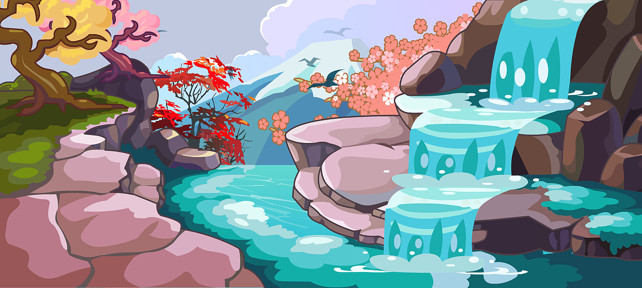 西游风格的场景设计