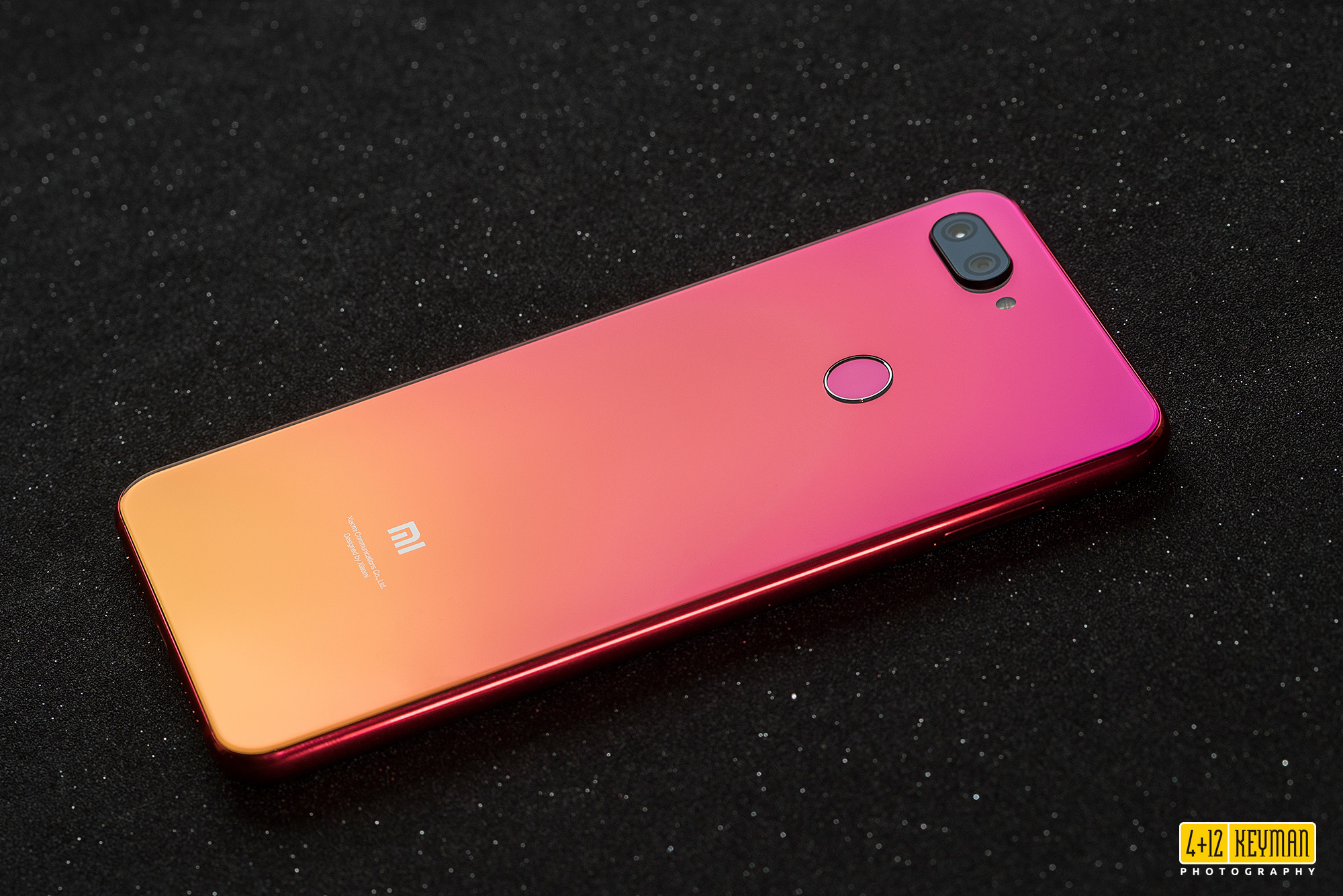 小米8青春版暮光金真机开箱图