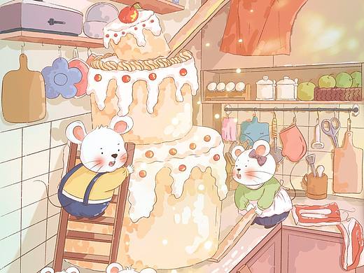 组团偷蛋糕🎂啦~