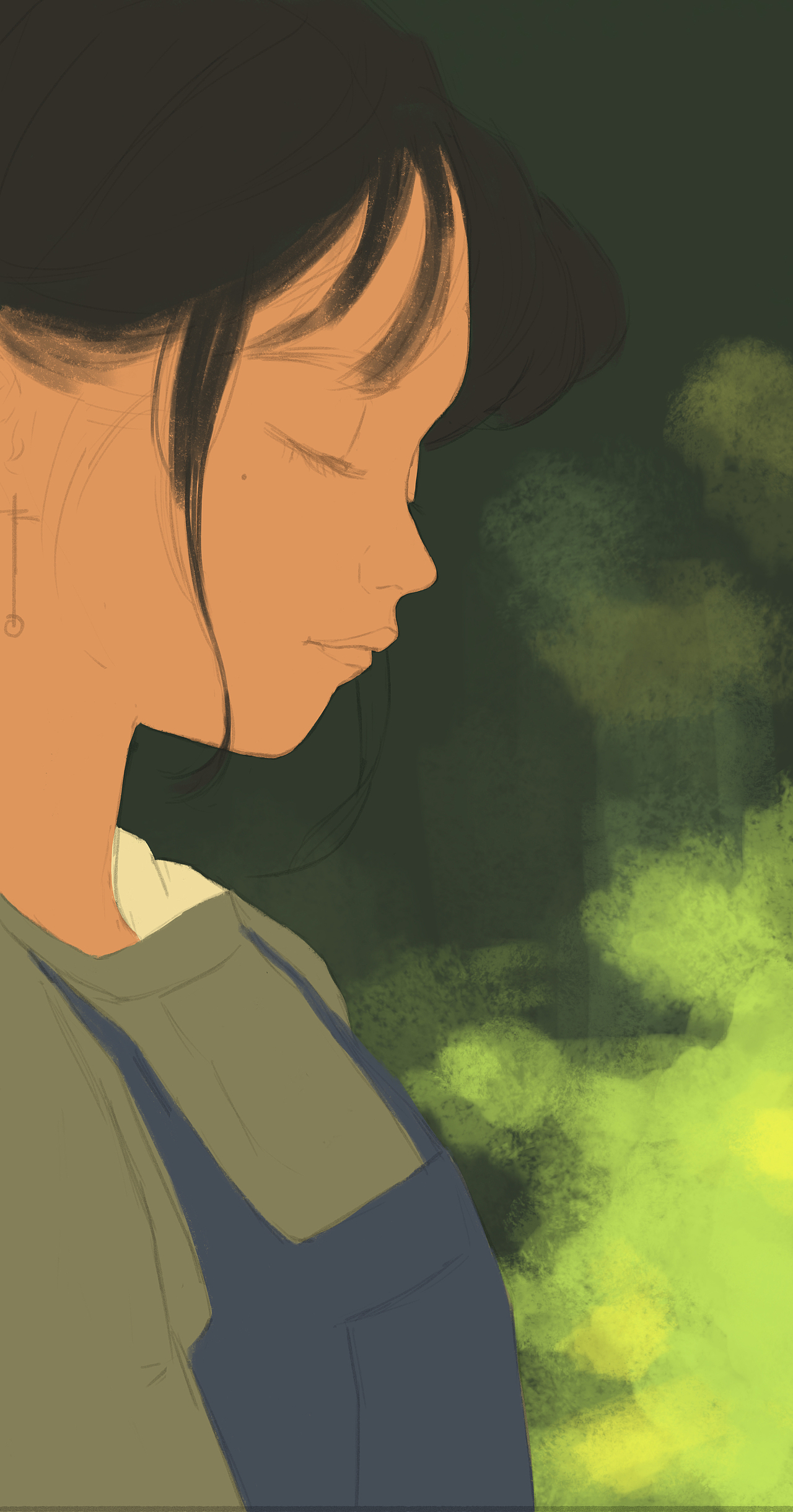 逆光垂目（图ZMzc5MjQyMDY4） - 创作习作 - 站酷设计师檀樱桜原创素材 - 站酷ZCOOL