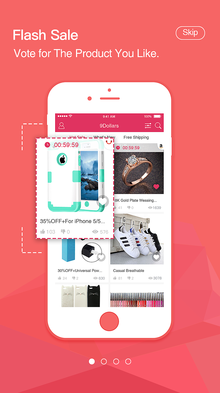 APP引导页（图ZNjc4MjQyMzY=） - APP界面 - 站酷设计师Darkers丶原创素材 - 站酷ZCOOL