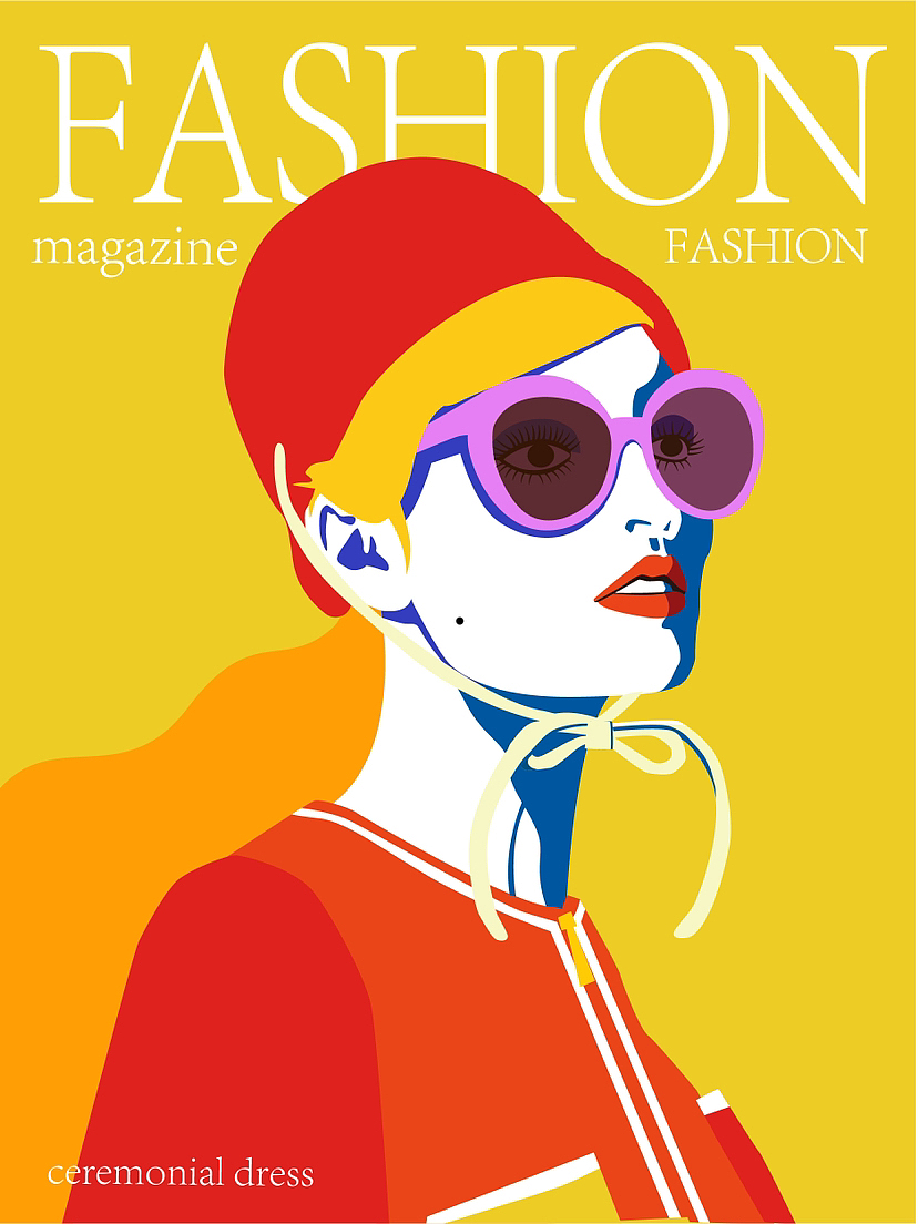 时尚插画｜人物 ｜光影（图ZMzcwMDMxNTA0） - 商业插画 - 站酷设计师ADUO朵儿原创素材 - 站酷ZCOOL