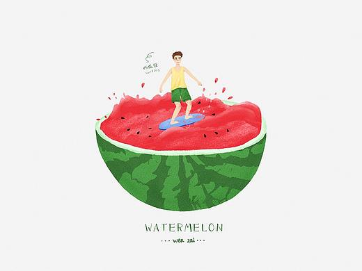 水果の夏日（个人主页-ZMjc4OTgzOTI=） - 创作习作 - 站酷设计师蚊仔哥原创素材 - 站酷ZCOOL