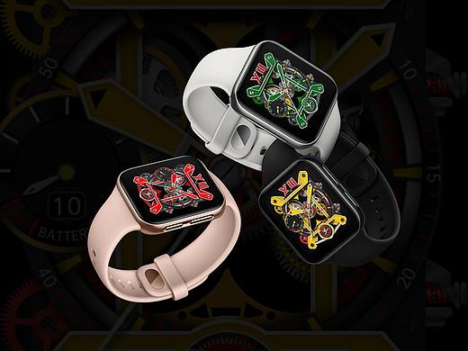 镂空机械 - 万物皆可盘 OPPO Watch 表盘设计大赛