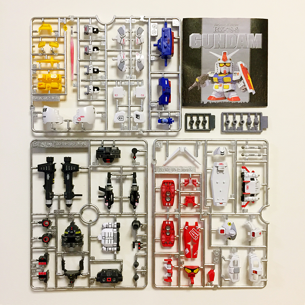 相框高达SD RX-78（图ZNzYwNDI2MzI=） - 手办/模玩 - 站酷设计师旭斌原创素材 - 站酷ZCOOL