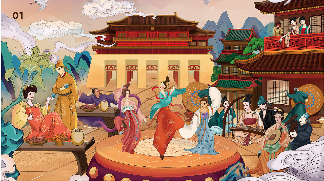 商用插画系列作品