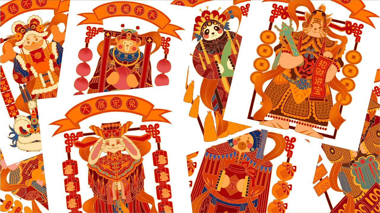 插画求职作品集