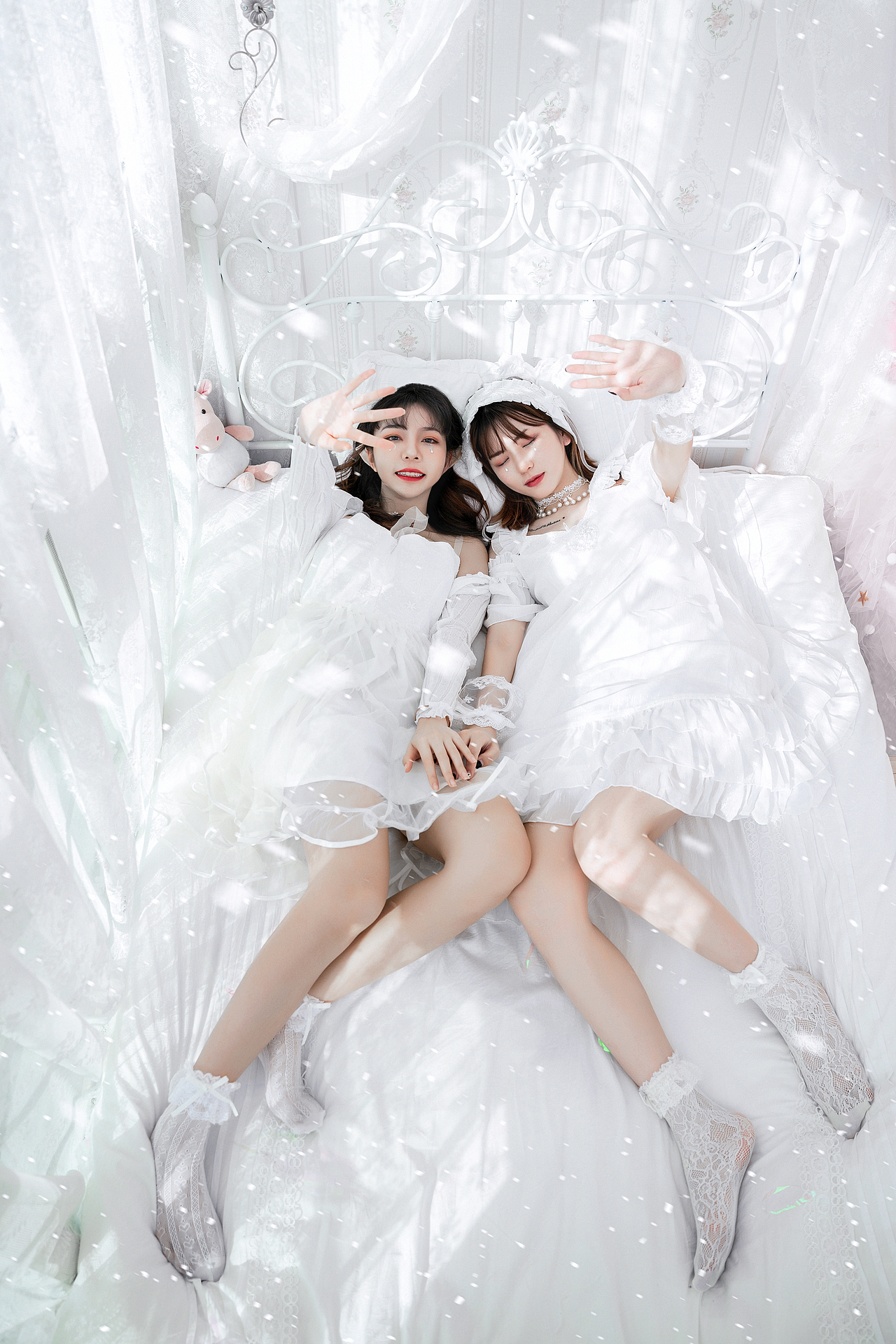 圣诞小清新闺蜜写真