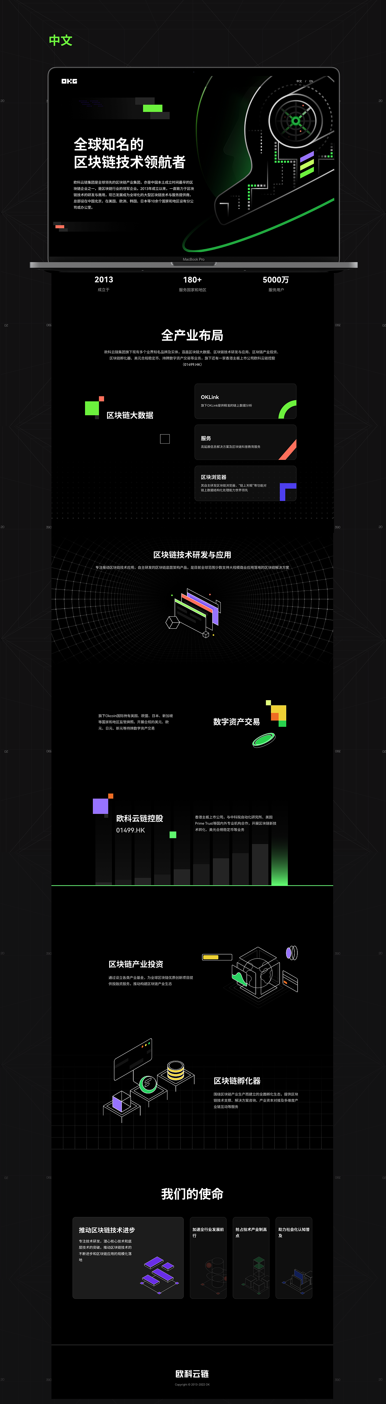 欧科云链OKG区块链官网（图ZMzE0Njc0ODY0） - 企业官网 - 站酷设计师梁宇龙原创素材 - 站酷ZCOOL