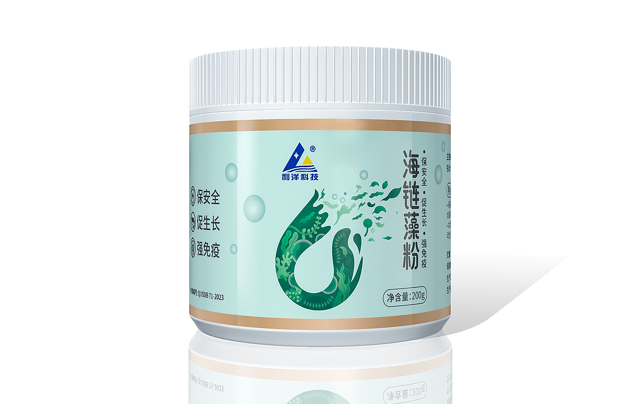 利洋水产丨海链藻粉包装设计（图ZMzcwOTQ4OTY4） - 包装 - 站酷设计师策略包装研究所原创素材 - 站酷ZCOOL
