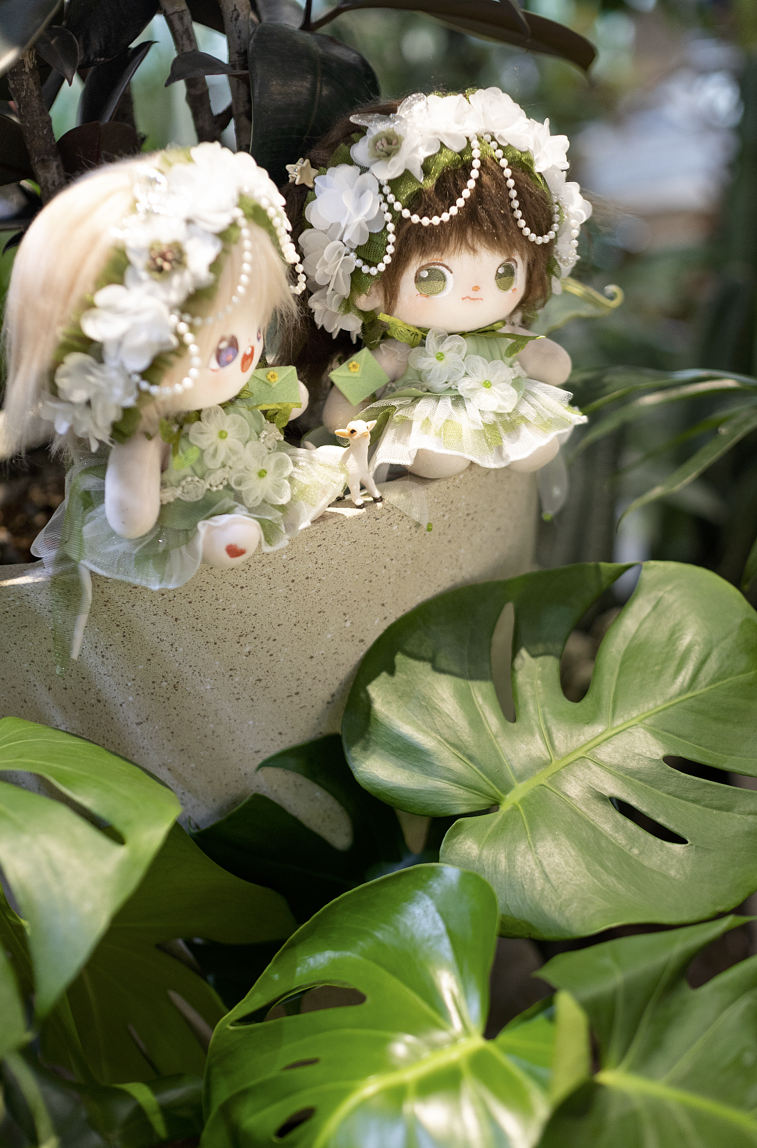 棉花娃娃娃片欣赏-森林信使