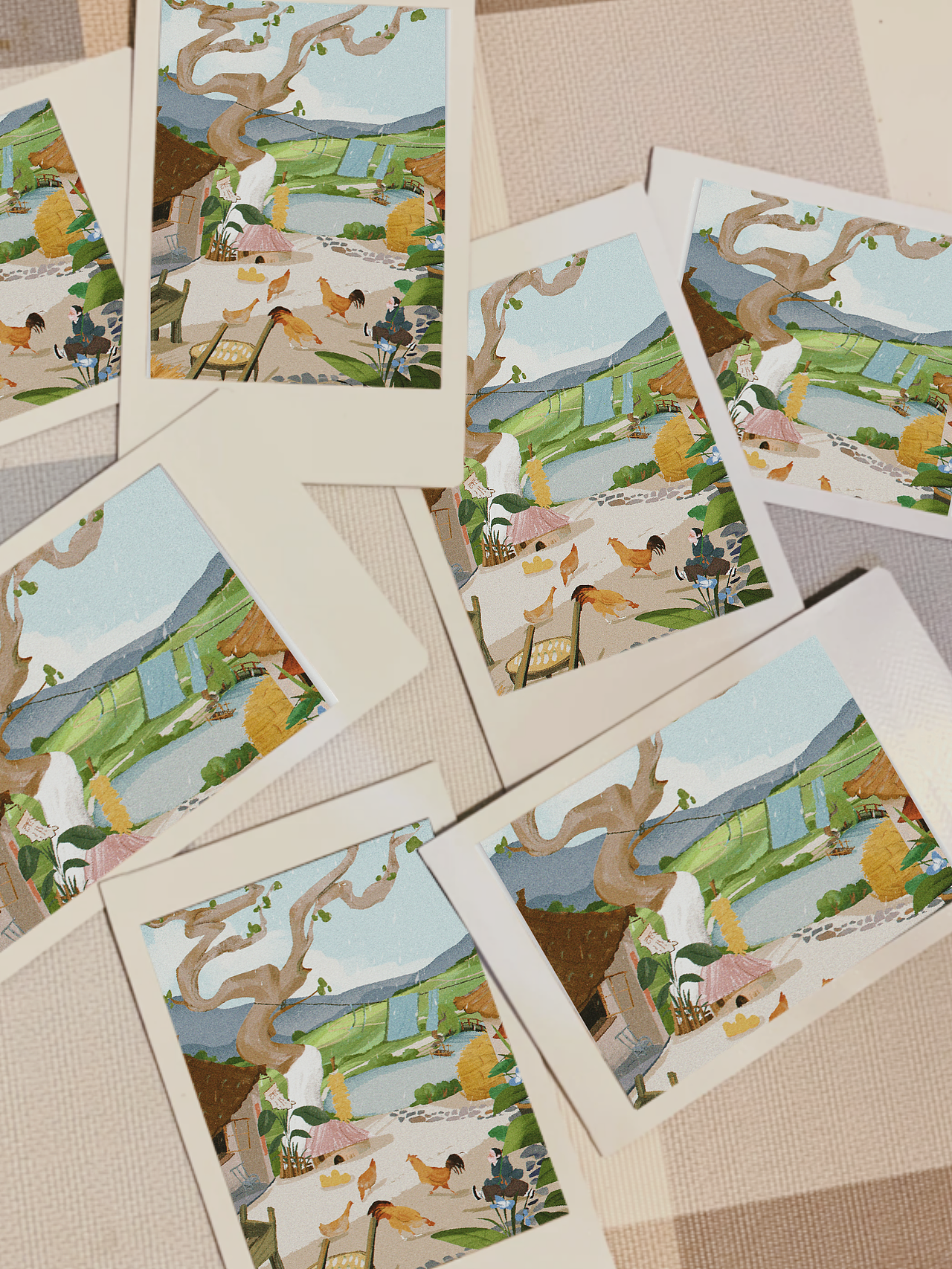 首届氛围感国风场景插画挑战赛-02（图ZMzIxNTkyNzE2） - 商业插画 - 站酷设计师后退三千里原创素材 - 站酷ZCOOL