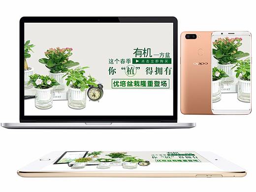 2018鲜花园艺海报