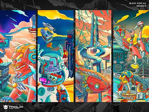 WUCG2020区域赛主视觉及延展