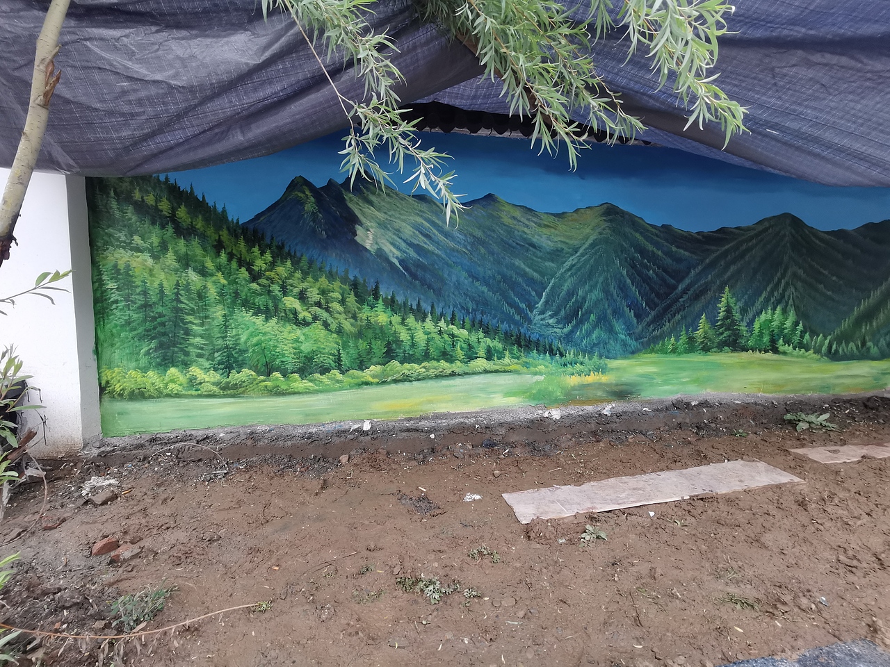 新农村文化墙,新农村墙绘,新农村壁画,乡村壁画