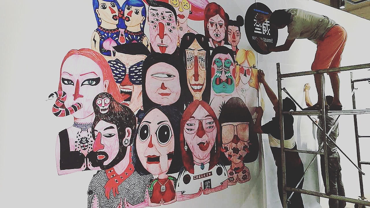 我的傻朋友们（图ZODYxNjQyMjg=） - 创作习作 - 站酷设计师放轻松studio原创素材 - 站酷ZCOOL