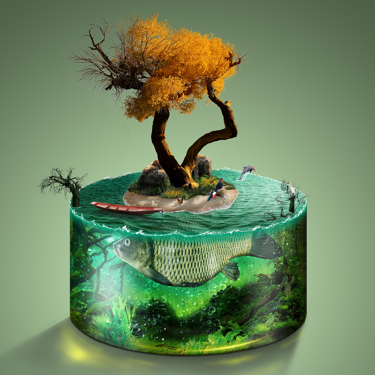 创意合成 小景合成 合成训练 合成图 合成海报（图ZNTIxNzAyNTI=） - 电商 - 站酷设计师Ma_高生原创素材 - 站酷ZCOOL