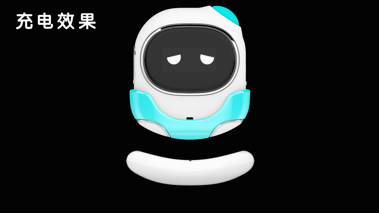 智伴小Y便携机器人-机器人表情