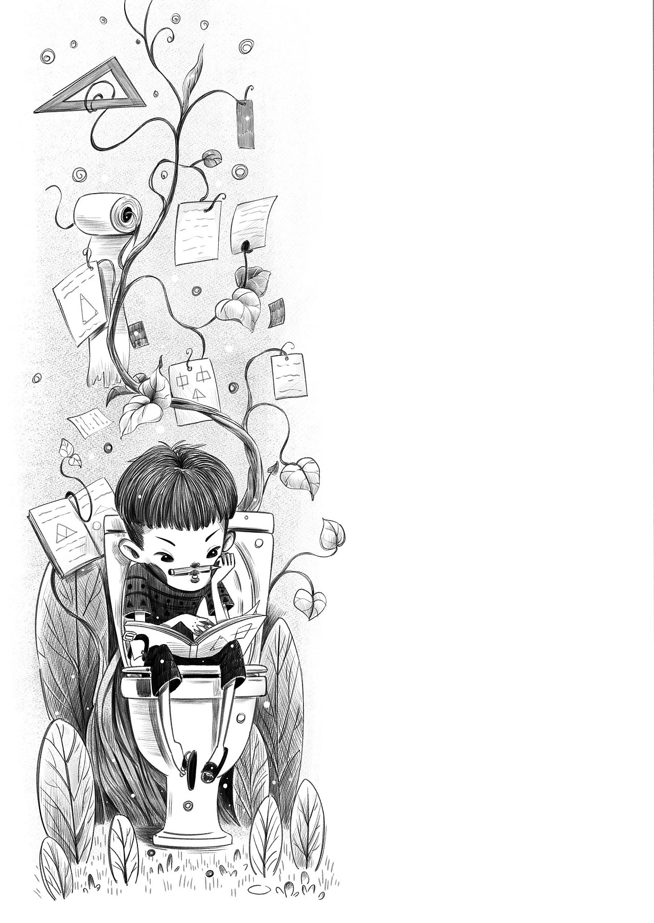 一些儿童插画作品(已商用)
