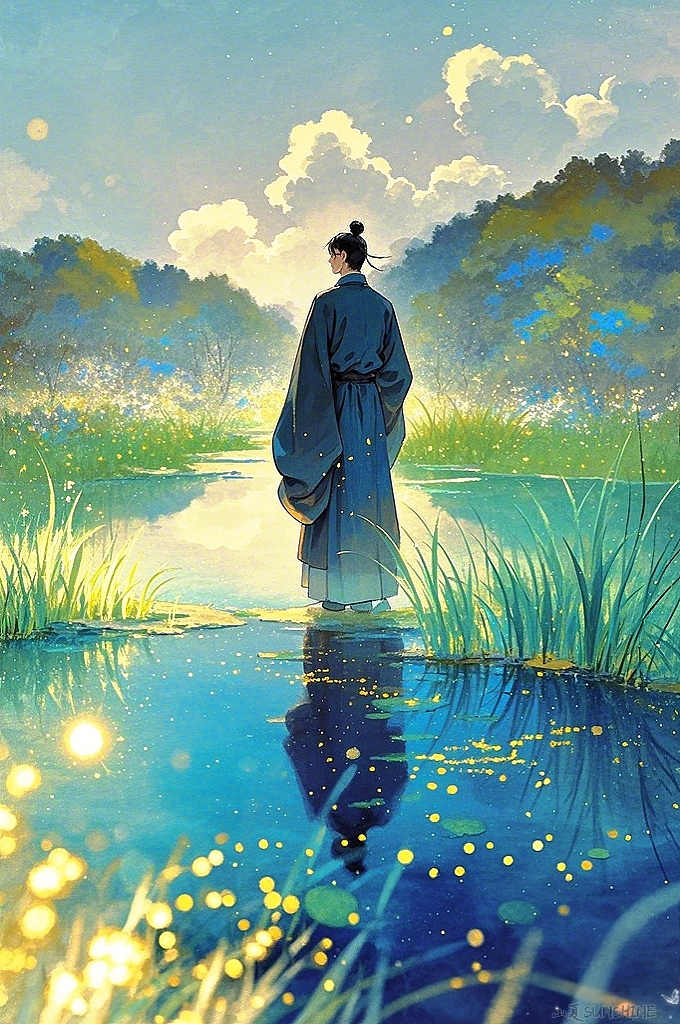 堪图画|小池浅草梦觉春