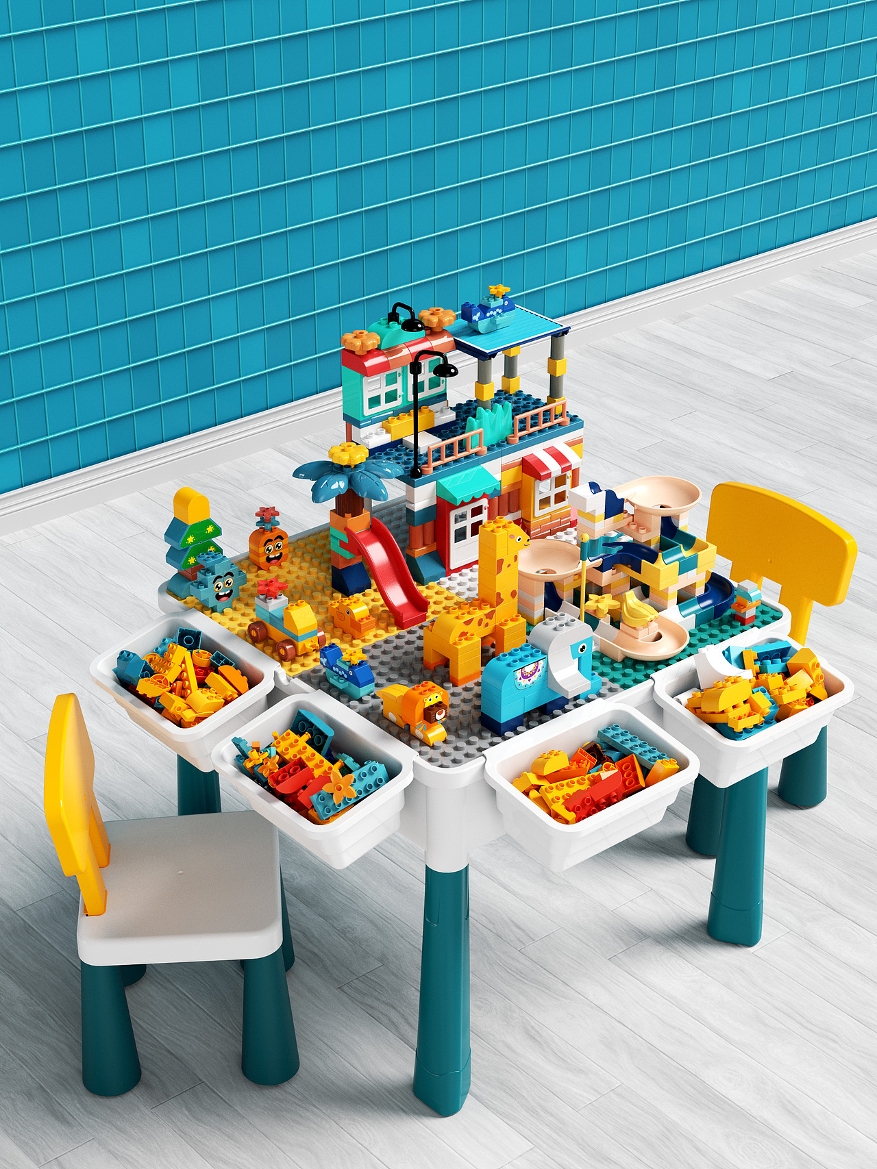 C4D RS红移渲染器 电商产品创意场景综合