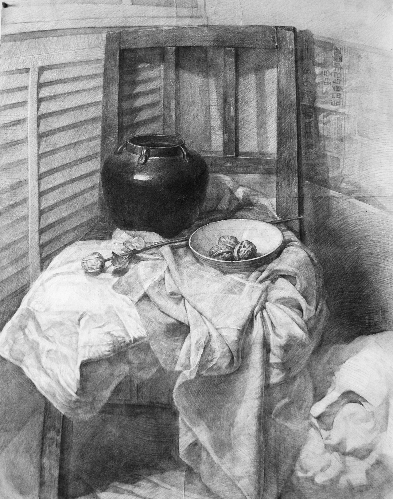 2003高二到大一素描作品（图ZMTk1MzI4OTQ0） - 绘画 - 站酷设计师大圣之魂原创素材 - 站酷ZCOOL