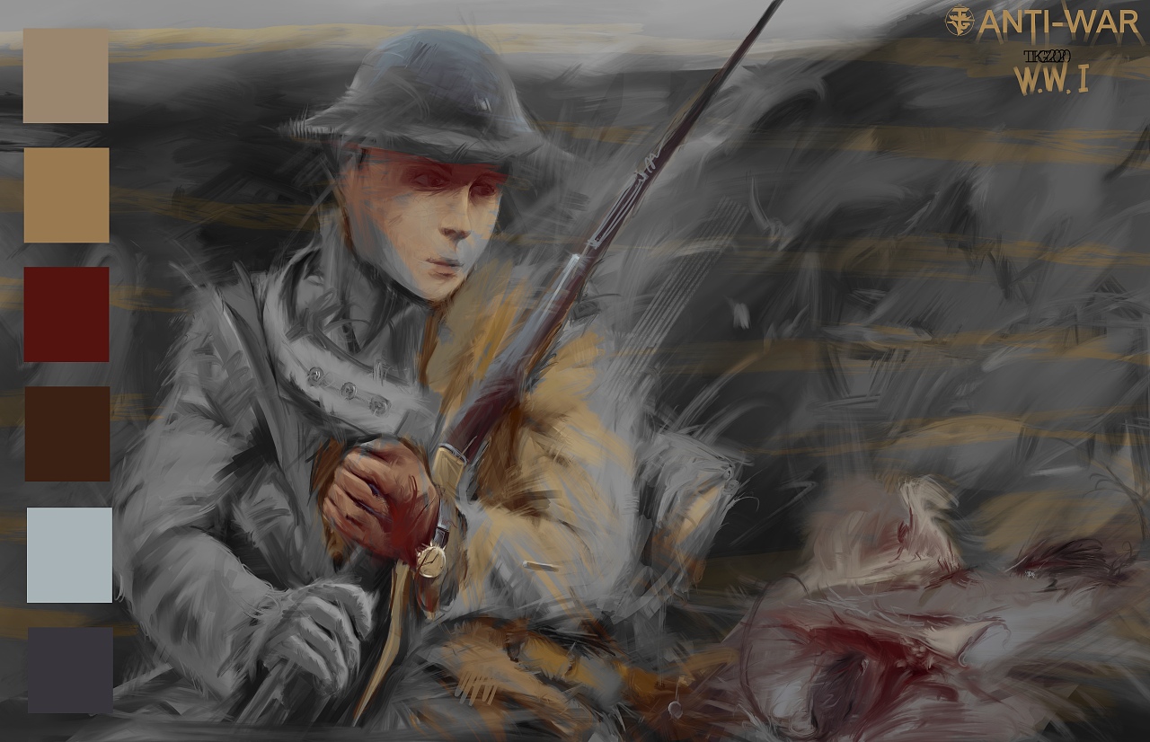 anti-war 反战系列|插画|艺术插画|tikgz - 原创作品 - 站酷 (zcool)